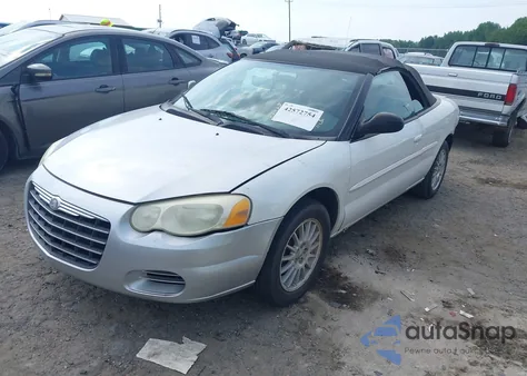 2005 Chrysler Sebring Touring из США, поврежденный, VIN 1C3EL55R05N608777